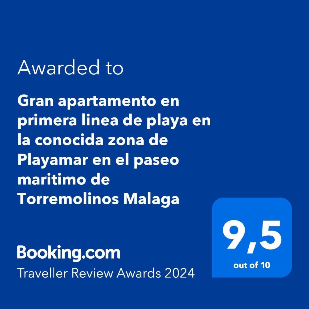 Exclusive Beachfront Apartment Torremolinos - Pool - Paddle - Tenis - Wifi - Central Aircon ภายนอก รูปภาพ